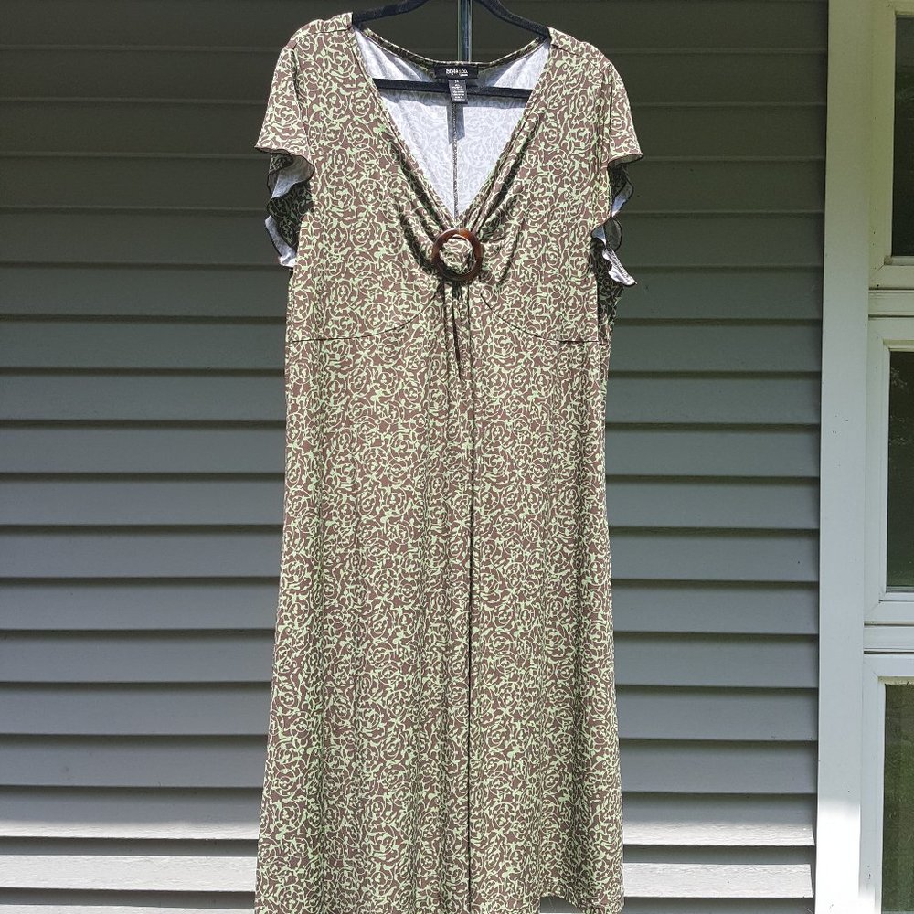 Style & Co. Woman V-Neck Dress 3X
